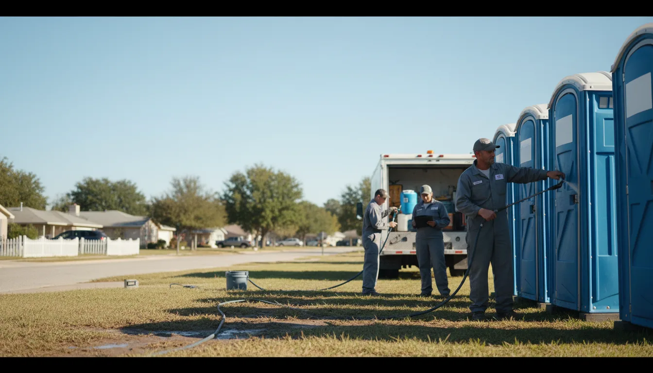 Long-Term Portable Toilet Rental in Arcadia, LA near me